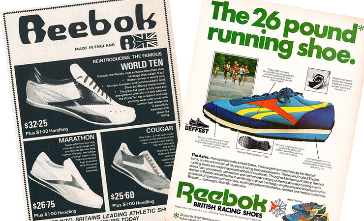 Joseph and Jeff Foster Reebok history