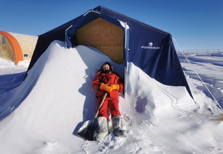 Marco Smerilli Concordia Antarctic Station