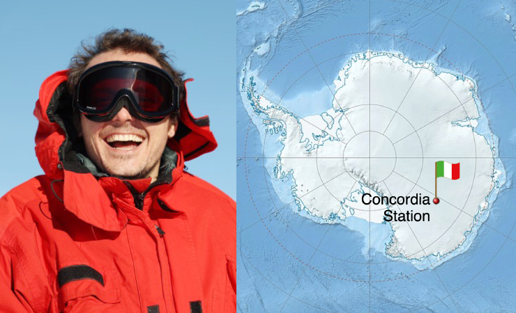 Marco Smerilli Concordia Antarctic Station