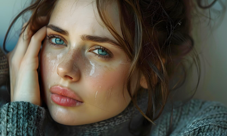 cry baby makeup