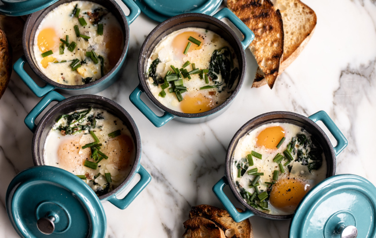 Cocotte Eggs recipe