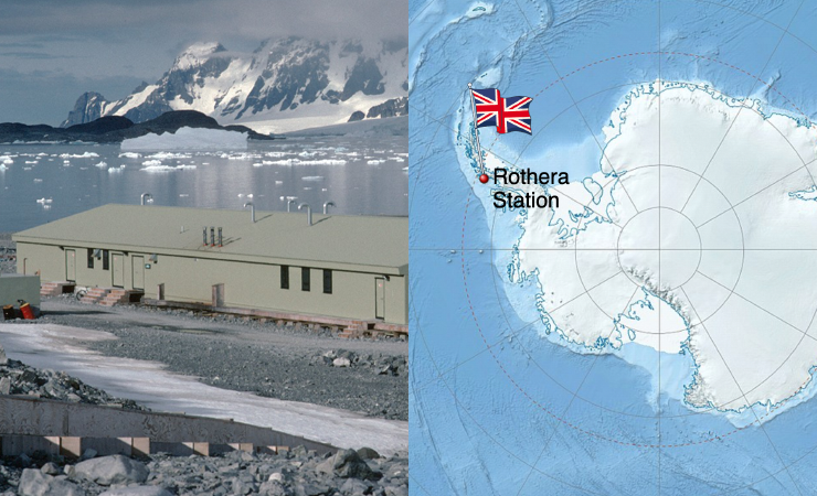 Olivier Hubert chef British Antarctica