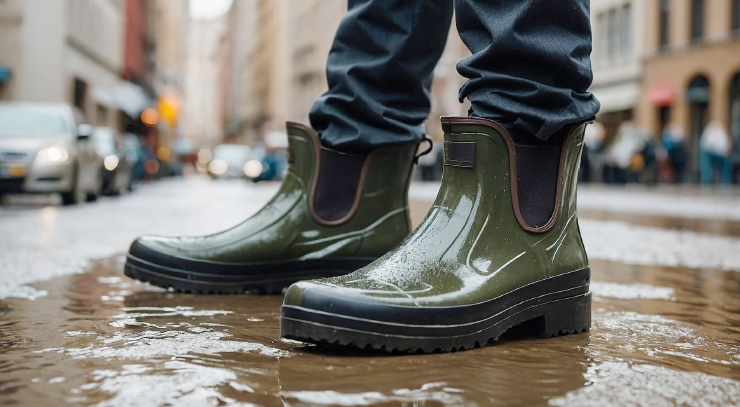 rain boots care