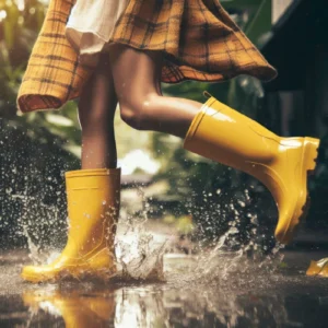 rain boots care