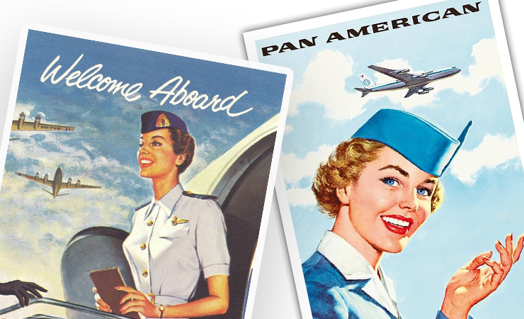 american air hostess uniform