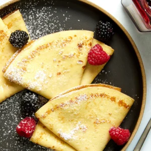 Crepes are
