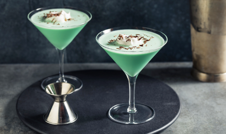 Grasshopper cocktail recipe