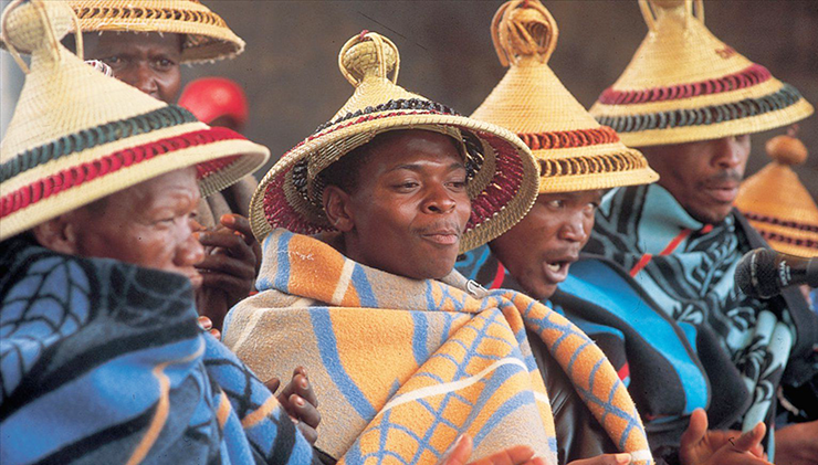 Lesotho traditional clothing 