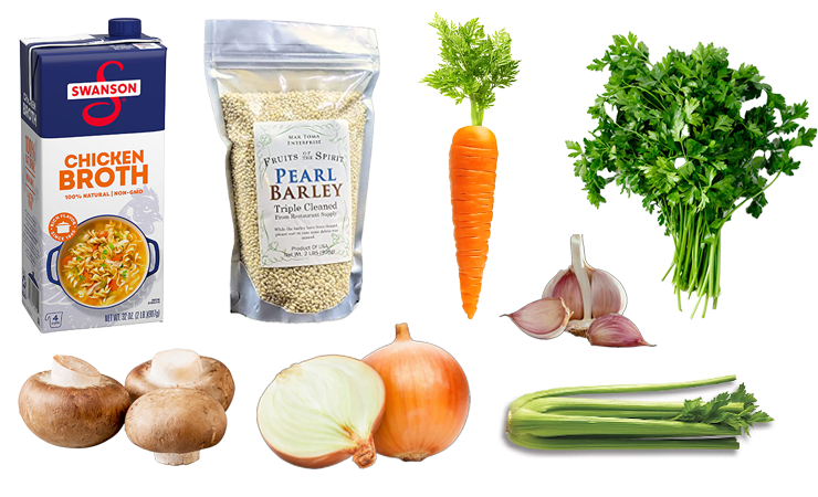 Mushroom Barley Soup recipe