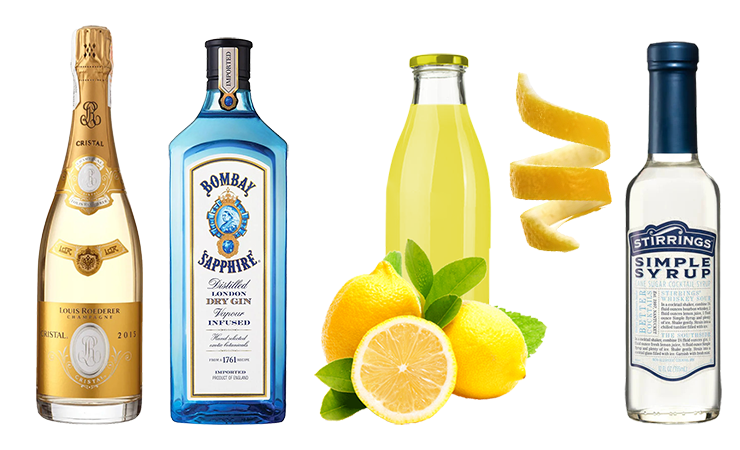 French 75 cocktail