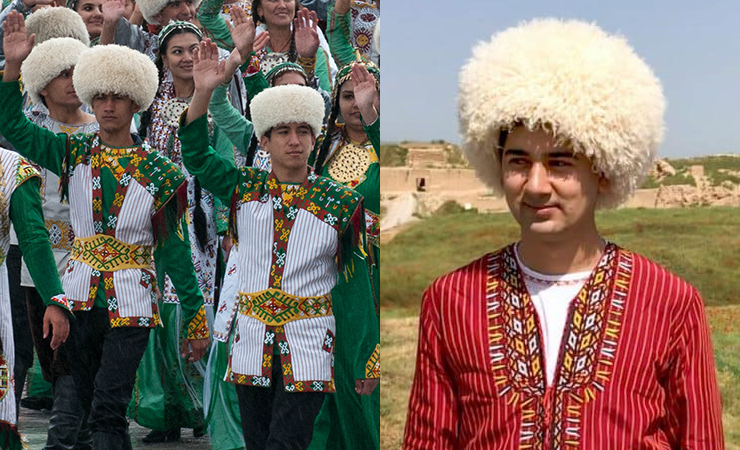 Turkmenistan traditional Clothing