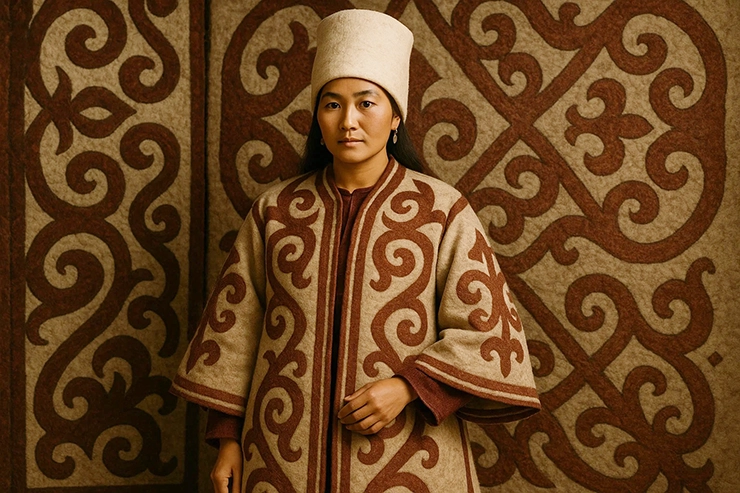 Kyrgyzstan traditional Clothing