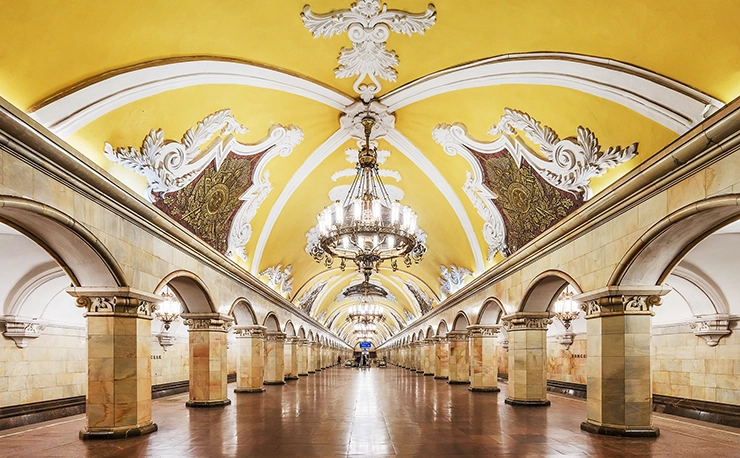 самые красивое метро