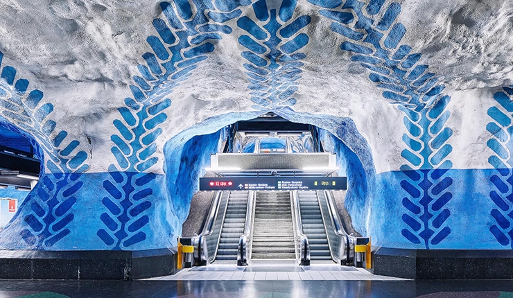 самые красивое метро