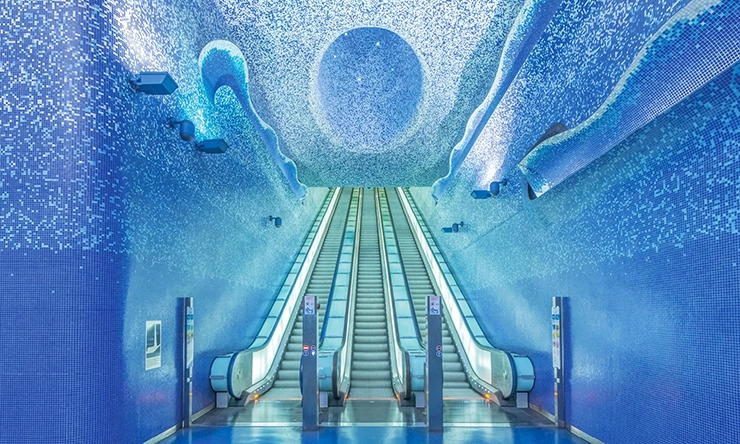 самые красивое метро