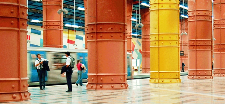 самые красивое метро