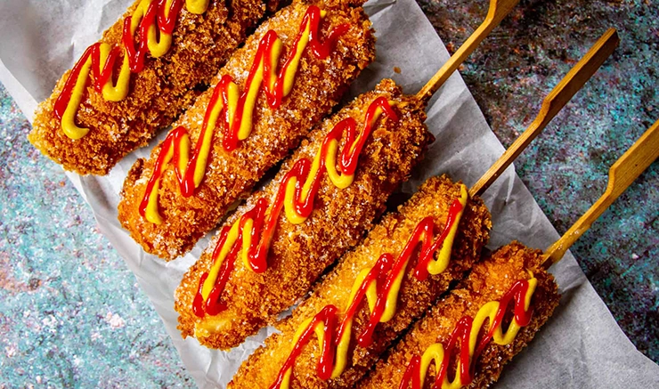 Korean Corn Dogs