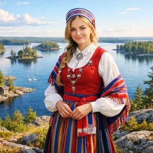 Финляндия традиционная одежда