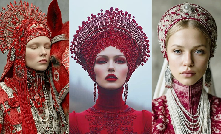 Кокошник снова в моде