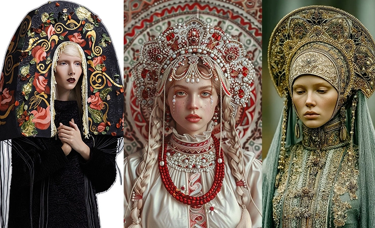 Кокошник снова в моде