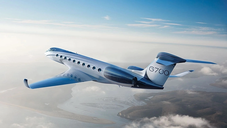 Gulfstream G700 салон внутри