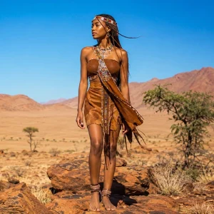традиционная одежда Намибии