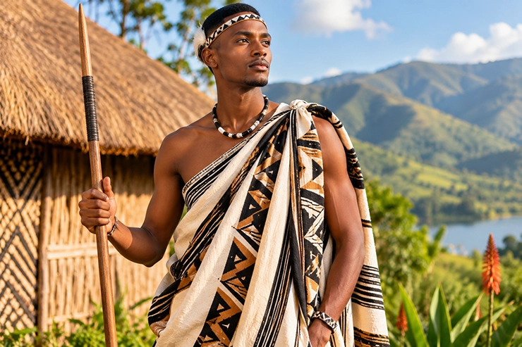 традиционная одежда Руанды